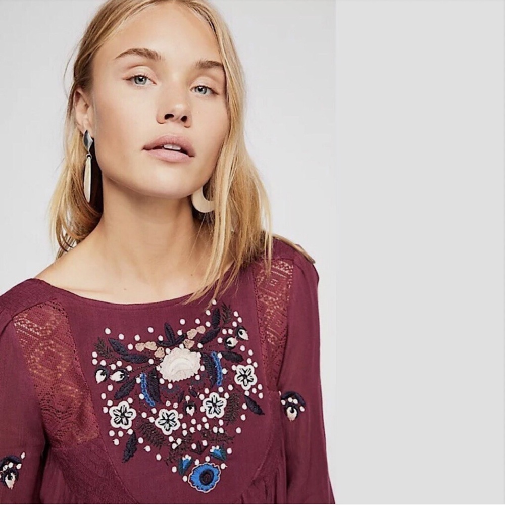 Free People Mohave Embroidered
Prairie Dress Small - Picture 3 of 7